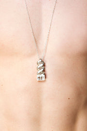 DNA Pendant and Chain