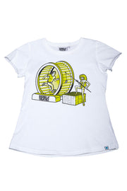 Girls T-Shirt Chasin Print